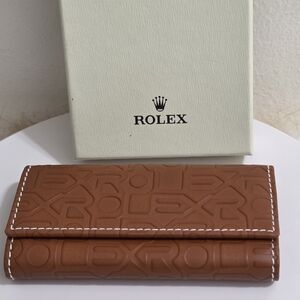 Rolex Jubilee Leather 4 Ring Key Case